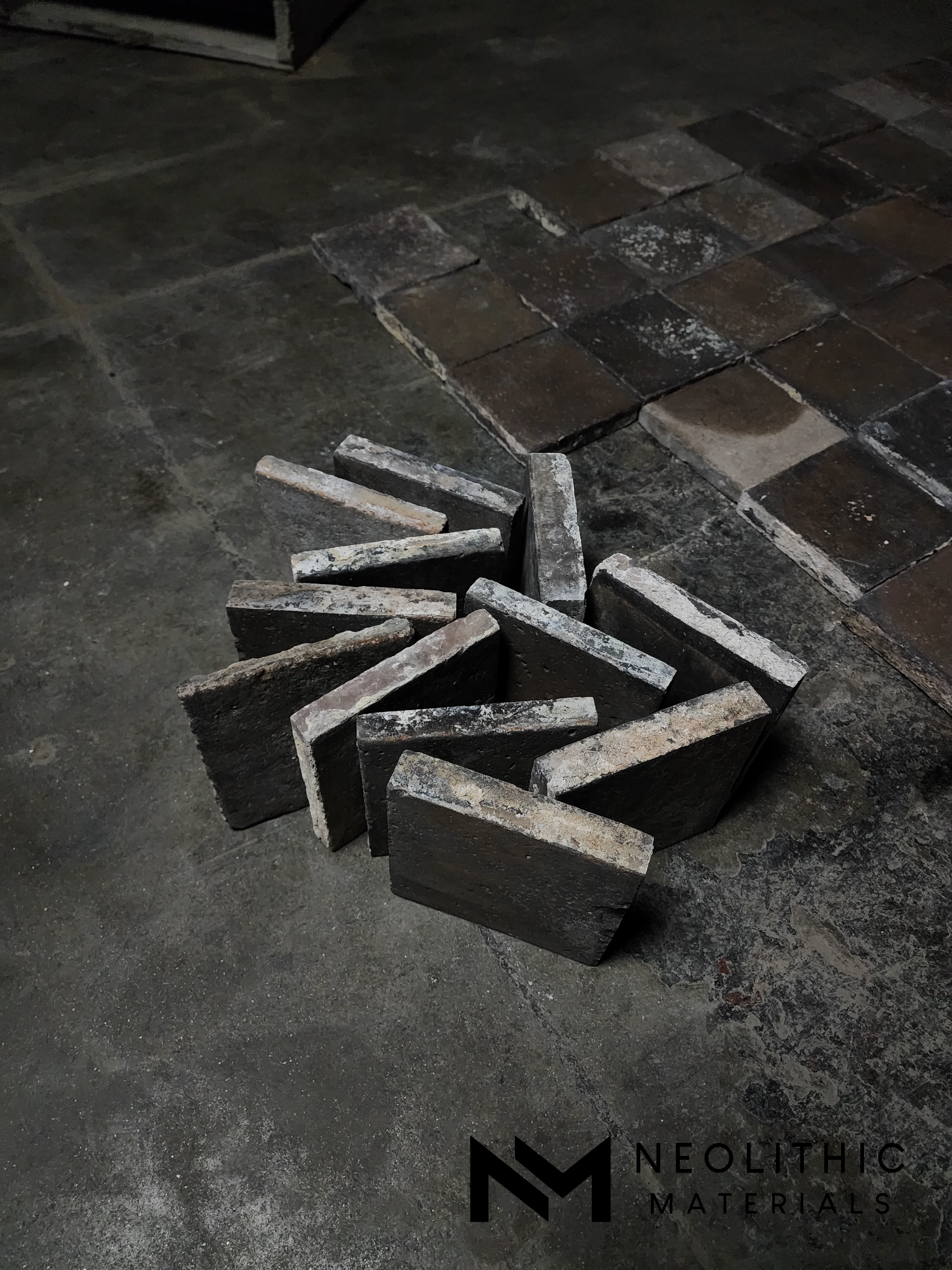 Antique Belgian Grey Terracotta - Image 9